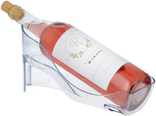 – Refrigerator Wine Bottle Holder. Elegant Wine Storage, Organizer by Unknown