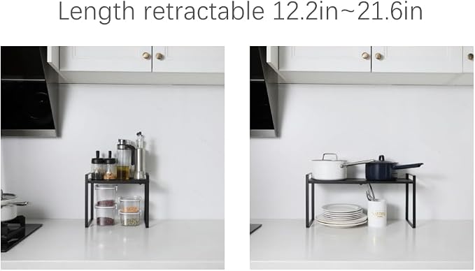Expandable Cabinet Shelf Organizer Riser - Image 5