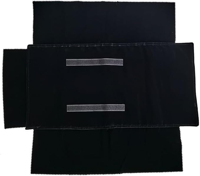 Portable Jewelry Roll Untangled Secure Necklace Travel Storage Bag Displays - Image 5