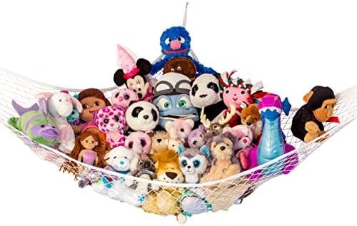 Stuffed Animal Hammock XL | Corner Stuffed Animal Storage & Plushie Net | Extra - Image 4
