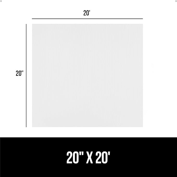 GORILLA GRIP DuraGuard Shelf Liner, 20x20 Non-Adhesive Cabinet Liners - Image 8