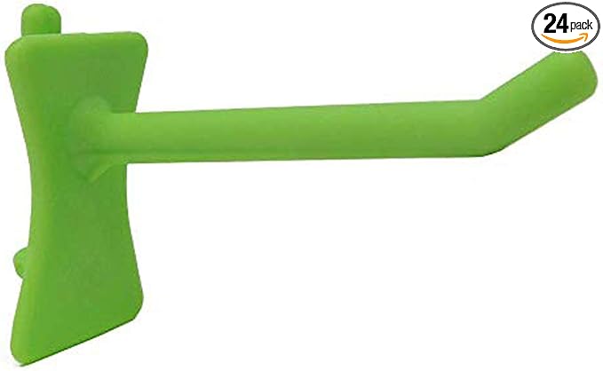PegPro® 2" Hooks Kit for Standard “Wood Fiber” pegboard – Durable Plastic by PegPro%C2%AE