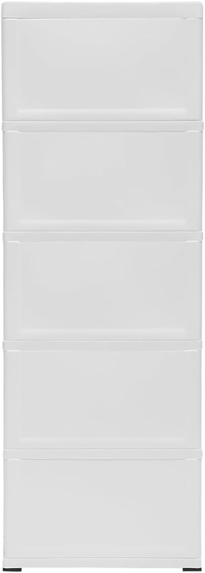 Plastic Drawers Dresser Storage Cabinet - Image 9