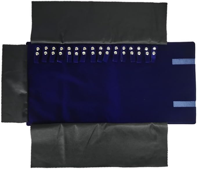 Velet Travel Jewelry Case Roll Bag Organizer - Image 4