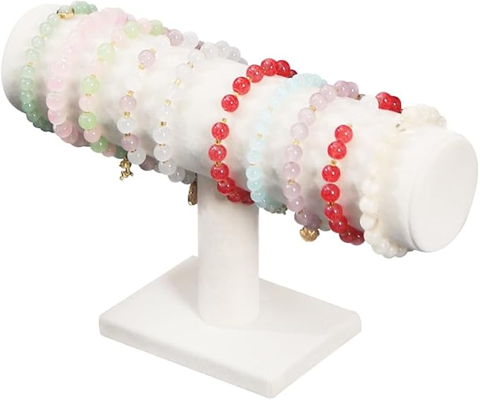 Coward T-Bar Bracelet Holder Organizer Jewelry Display Scrunchie Hair Ties - Image 2