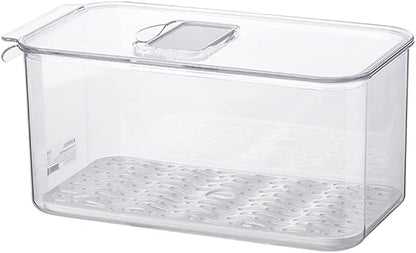 SANNO Vegetable Fruit Containers Fridge Containers, Freezer Produce Saver - Image 2