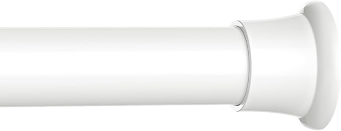 1Pcs Spring Tension Curtain Rod, No drilling Spring loaded Curtian rod by ZipGloTensionRod