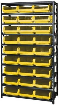 Quantum Storage Systems MSU-531YL Solid Heavy Duty 10 Shelves 27 MAGNUM Yellow - Image 4