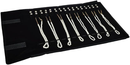 Velet Travel Jewelry Case Roll Bag Organizer - Image 9