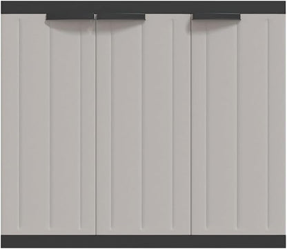 Outdoor Storage Cabinet, Garden and Garage, Medium Rectangular Locker - Image 5