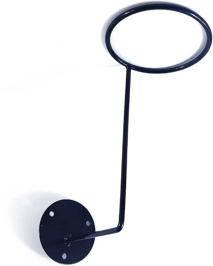 TIHOOD 4PCS Helmet Holder, Metal Stand Wall Mounted Hanger Rack - Image 5