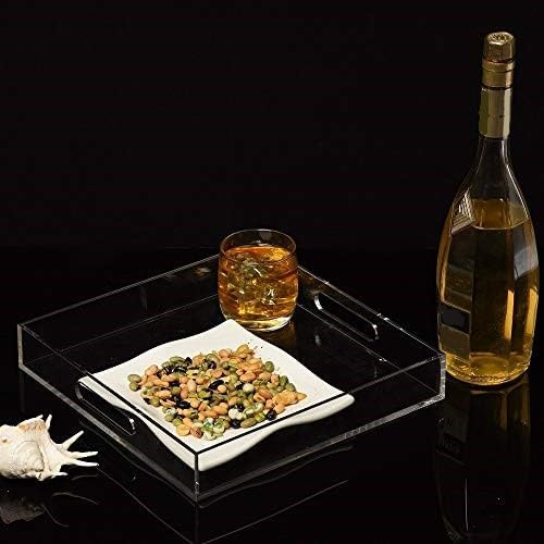 Clear Sturdy Acrylic Serving Tray - Image 6