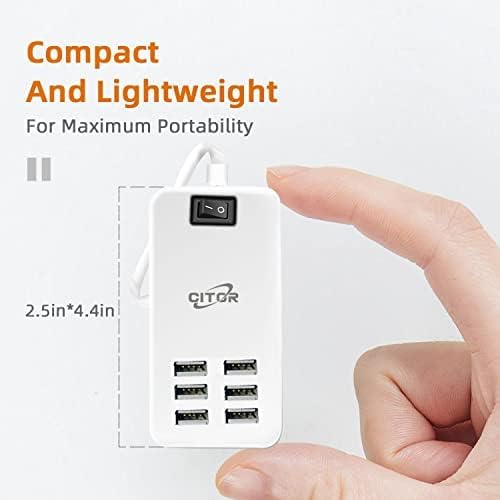Multi USB Charger, 6 Port USB Charging Station - Image 5