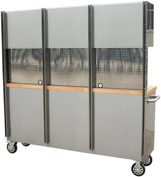 72-Inch Stainless Steel Rolling Tool Chest - Image 8