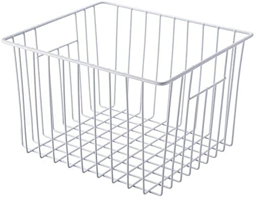 Freezer Baskets Organizer, Refrigerator Metal Wire Storage Basket Bins - Image 9