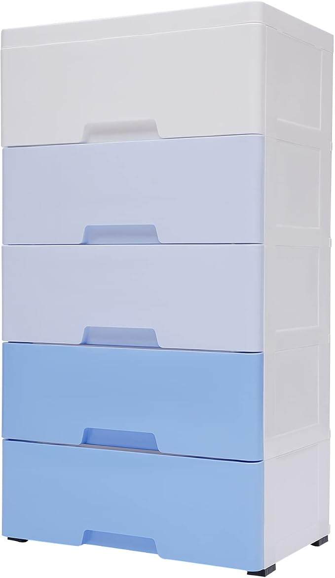 5 Tier Plastic Storage Cabinet by TouSuaRSi