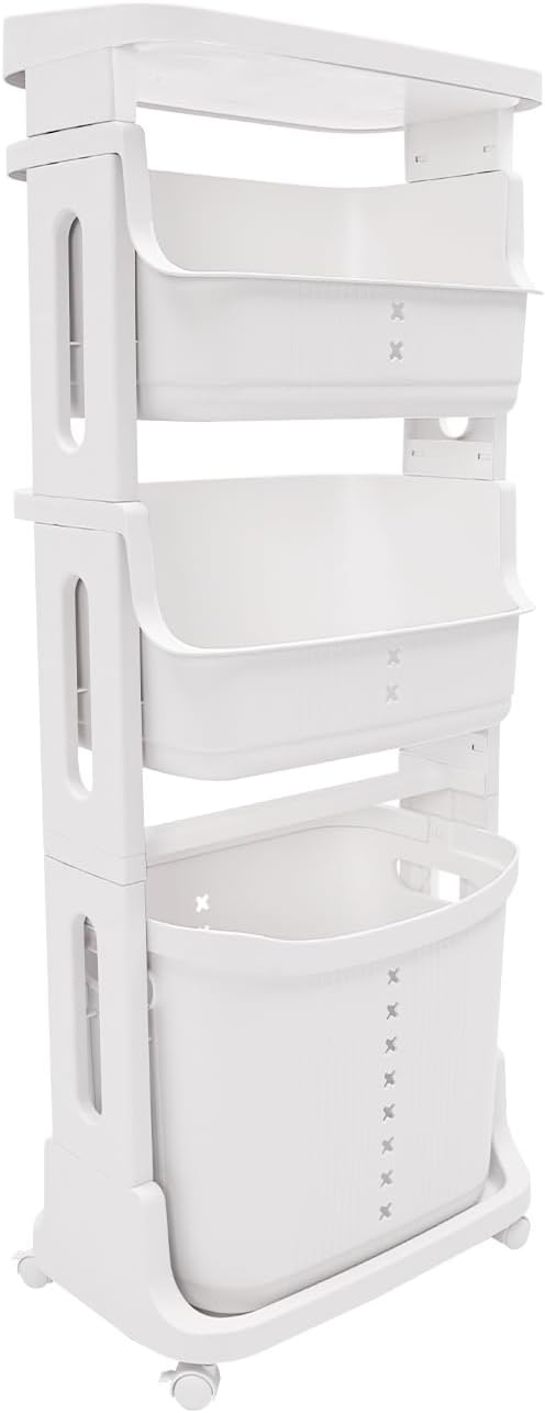 4 Tiers Standing Laundry Baskets - Image 8