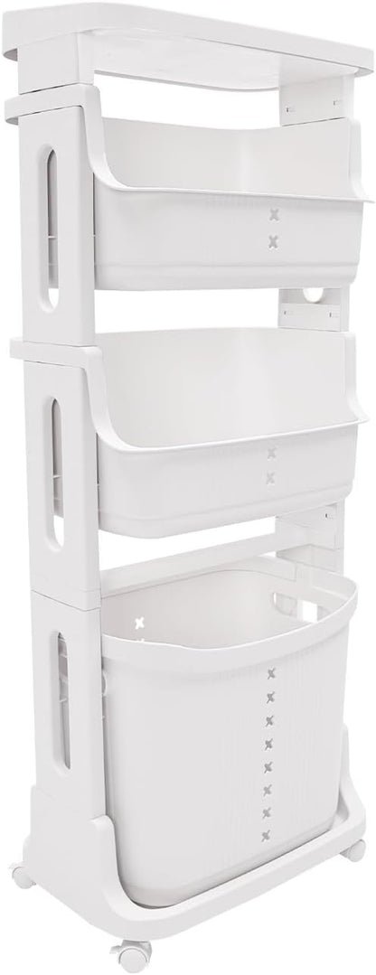 4 Tiers Standing Laundry Baskets - Image 8