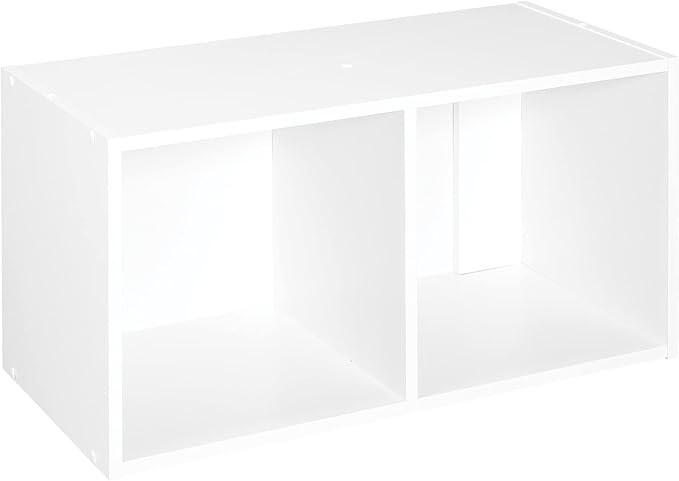 ClosetMaid Cubeicals 2 Cube Storage Shelf Organizer Bookshelf, Stackable or by Unknown