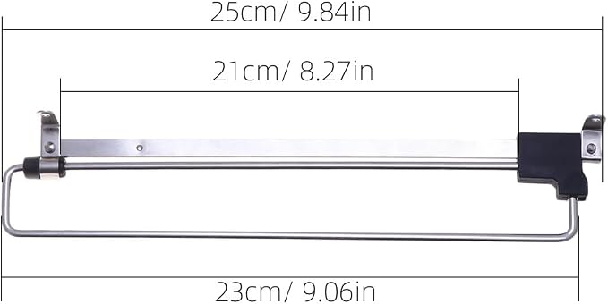 ABOOFAN 3 Pcs Retractable Closet Rod Sliding Clothes Hanger - Image 4