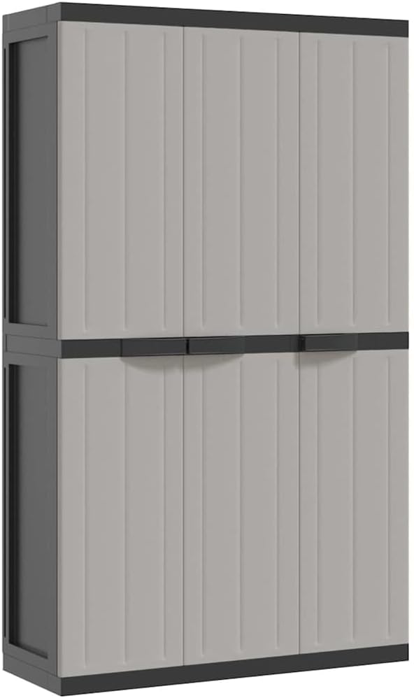 Outdoor Storage Cabinet, Large Polypropylene Tool Organizer - Image 3
