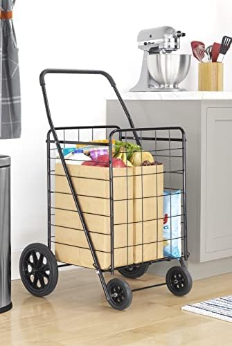 Whitmor Extra Large Utility Foldable Shopping Cart - Image 7