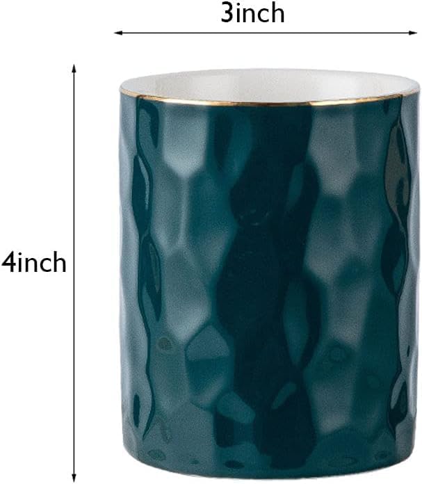HANKOR Ceramic Pen Holder Cup Pencil Holder - Image 4
