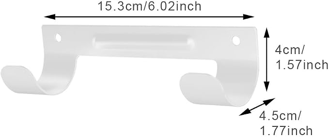 Ironing Board Hanger, Wall Mount Ironing Board Holder Organizer Wall Rack - Image 2