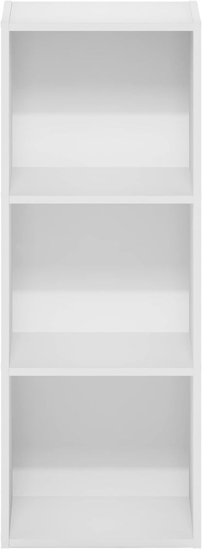 Furinno Pasir 3-Tier No Tool Assembly Open Shelf Bookcase - Image 7