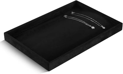 Velvet Jewelry Display Tray For Bracelet Pendant Necklace, Drawer Insert - Image 4
