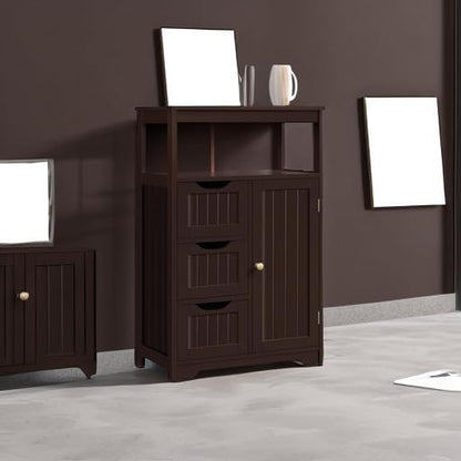 Yaheetech Freestanding Bathroom Storage Cabinet - Image 5