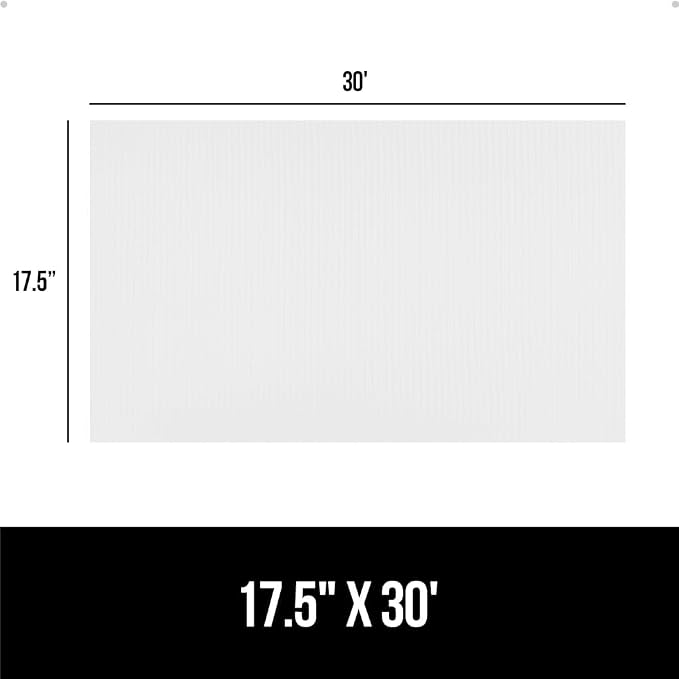 GORILLA GRIP DuraGuard Shelf Liner, 17.5x30 Non-Adhesive Cabinet Liners - Image 8