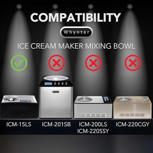 Whynter Ice Cream Maker Machine 1.6 Qt. Automatic - Image 7