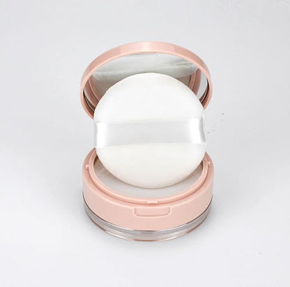 Loose Powder Cocntainer No Leaks Empty Reusable Plastic Loose Powder Compact - Image 3