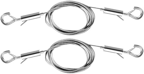 2PCS Versatile Strong Picture Hanging Wire Kit, Birdcages and More.4.9FT by Unknown