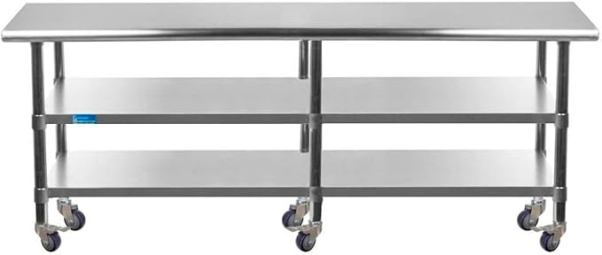 AmGood Stainless Steel Work Table by AmGood