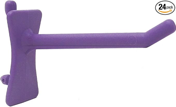 PegPro® 2" Hooks Kit for Standard “Wood Fiber” pegboard – Durable Plastic by PegPro%C2%AE