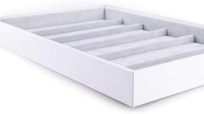 Oirlv Velvet Stackable Jewelry Tray Display Organizer, Necklace Pendant | Soft - Image 5