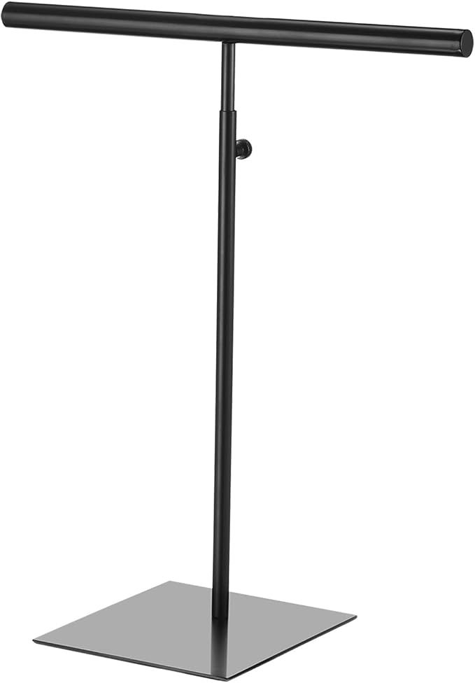 uxcell Necklace Display Stand Adjustable Height Jewelry Rack T Bar Tabletop by uxcell