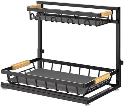 Expandable 2-Tier Under-Sink Organizer - Image 4