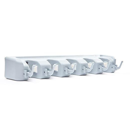 Mop and Broom Holder, Storage Rack, Ideal Broom Hanger by Unknown
