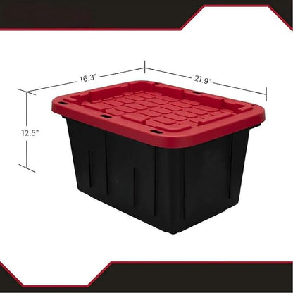 2-Pack 12 Gallon Storage Bin - Image 3