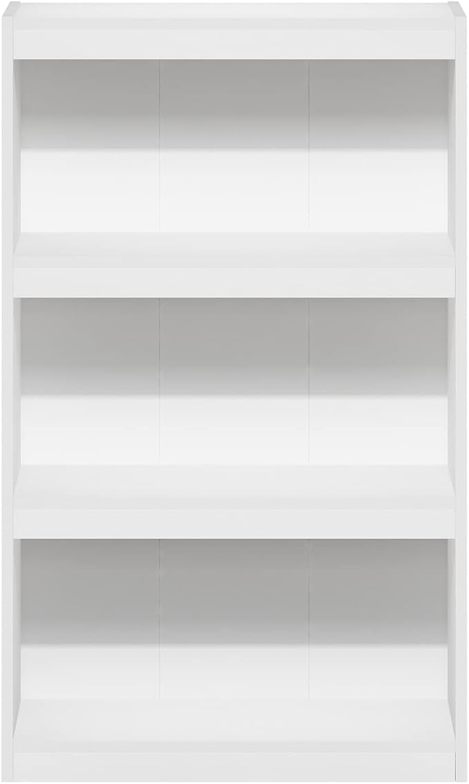 Furinno Jaya Enhanced Home Bookcase 3-Tier Adjustable Bookshelf - Image 7
