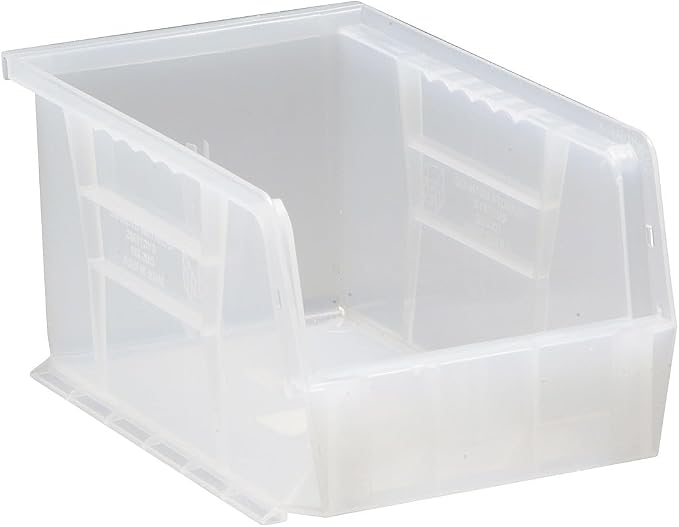 HE HUDSON EXCHANGE 9.5" x 6" x 5" Plastic Stackable Storage Bin - Image 2