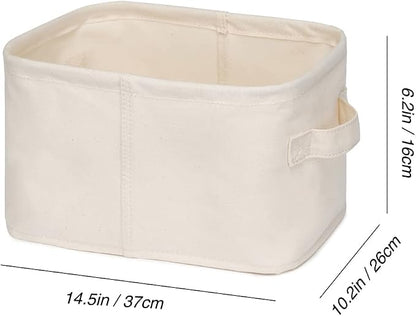 Decorative Basket Rectangular Fabric Storage Bin Organizer Basket - Image 6