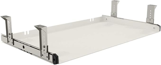 FRMSAET Under Desk Keyboard Tray Heavy-Duty All-Metal Material 20/24/30 inches by FRMSAET