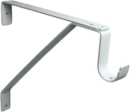QCAA Heavy Duty Adjustable Shelf Rod Support Bracket by QCAAHardware