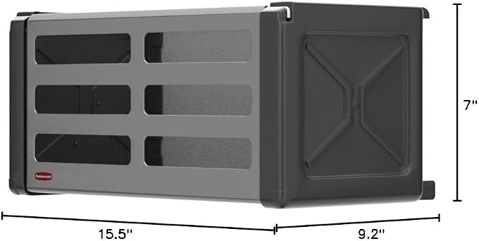 Rubbermaid FastTrack Rail Access Bin Garage Organization Bin - Image 8