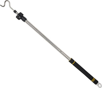 Clothes Hanger Reaching Hook Telescopic Adjustment clothes hook pole Light and by Greeily