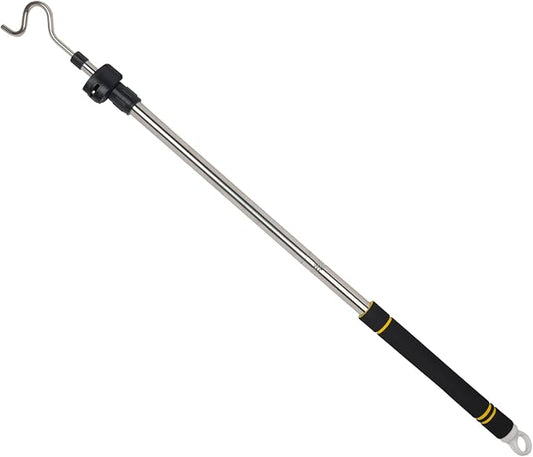 Clothes Hanger Reaching Hook Telescopic Adjustment clothes hook pole Light and by Greeily